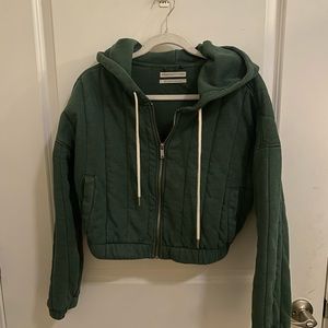 Urban Outfitters Cropped Sweatshirt ZIP
